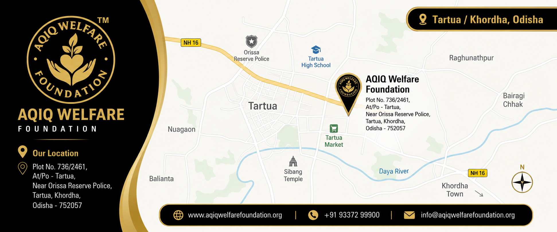 AQIQ Welfare Foundation location map